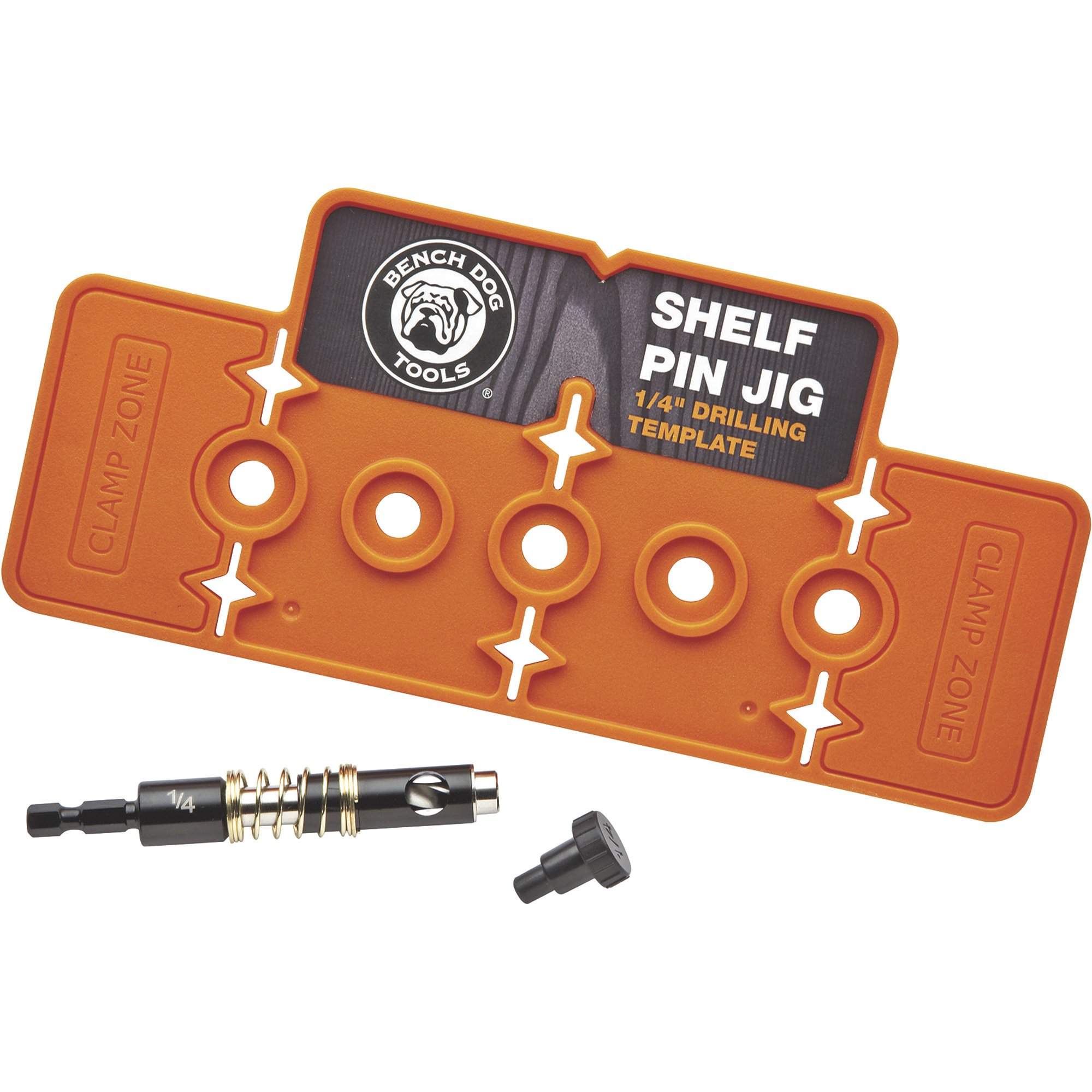 Rockler Bench Dog Shelf Pin Jig, Model# 46350